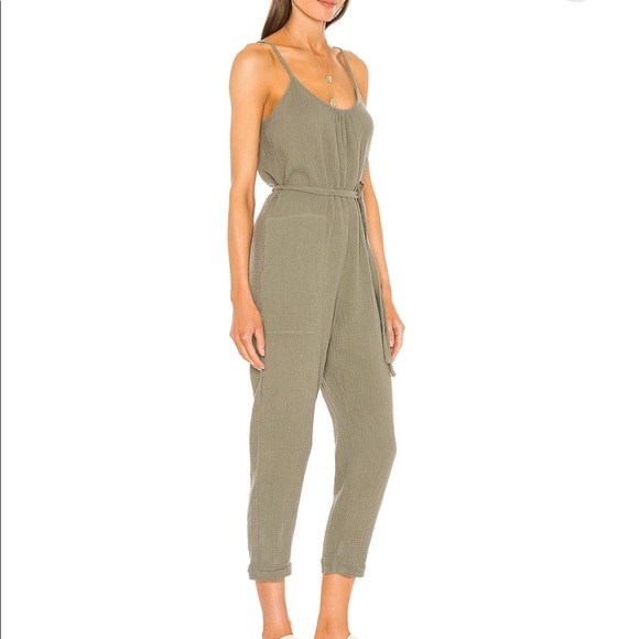 National LTD Seneca Easy Playsuit in Vintage Army Size M - Picture 2 of 3